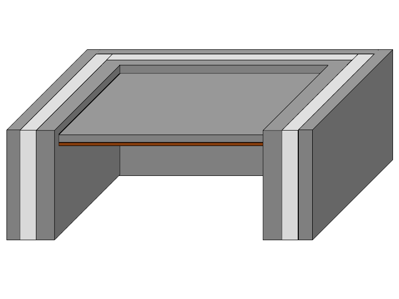 Liaison mur GBE et plancher mixte bois béton